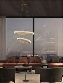 LED luster Medora 59 zlaté