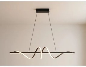 Stmievateľný LED luster na lanku LED/50W/230V 3000-6500K 100 cm + diaľkové ovládanie