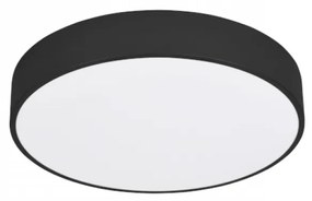 LARISA R 40 | Stropné okrúhle LED svietidlo Farba: Čierna