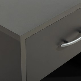 Noční stolek Moli N1S 38 cm grafitový