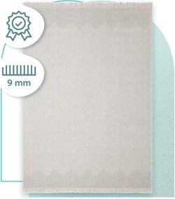 Koberec Agnella Noble Poco sivý