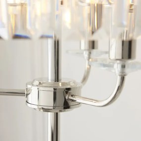 Endon 108103 - Stojacia lampa CHESTERFIELD 3xE14/6W/230V lesklý chróm