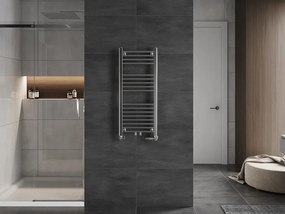 Mexen Mars, vykurovacie teleso 900x400 mm, 244 W, chrómová, W110-0900-400-00-01