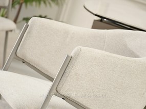 Jedálenská stolička Conquisto (krémová + sivá). Akcia -13%. Vlastná spoľahlivá doprava až k Vám domov. 1136480