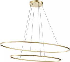 Redo 01-3300 - LED Stmievateľný luster na lanku LEO LED/115W/230V bronzový