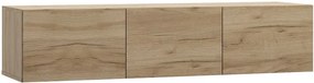 Závesný televízny stolík MODERN - 150x40x35 cm - push to open