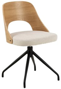 Béžová/v prírodnej farbe jedálenská stolička Lucy – Actona