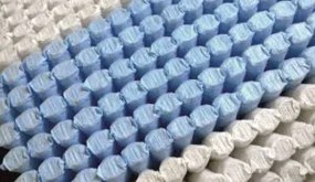 MATRAC PREMIUM KOMFORT 90X200 TAŠTIČKOVÉ PRUŽINY LATEX VISCO KOKOS 24CM H3