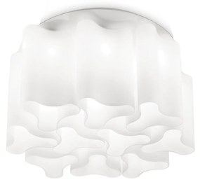 Stropné svietidlo Ideal lux 125510 COMPO PL10 BIANCO 10xE27 60W biela