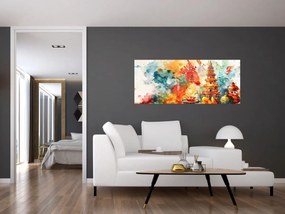 Obraz - Akvarelové ilustrácie (120x50 cm)