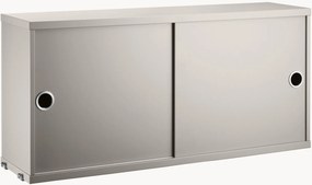 Skrinka's posuvnými dvierkami String System, Š 78 x H 20 cm