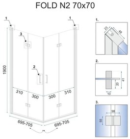 Gedy Gedy, DESIDERIO sprchový záves 180x200cm, polyester, 1355