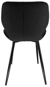Jedálenská stolička SJ.17 čierna