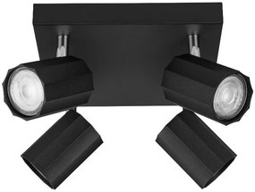 Livarno home Stropné svietidlo (stropné bodové svietidlo, čierne)  (100393017)