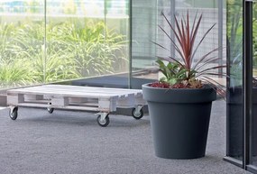 Kvetináč Lofly biely