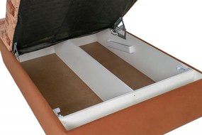 Polohovacia posteľ Alex Senior 120, hnedá (č.213 / 49, matrace b do 120 kg)