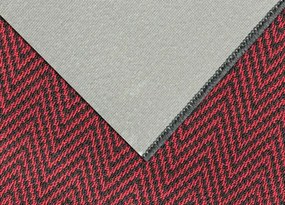 Koberce Breno Behúň DELHI 7259, šíře role 80 cm, červená, viacfarebná