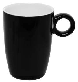 Mokka šálka vysoká čierna 80 ml - RGB - 451685