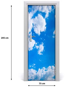 Fototapeta na dvere mraky na nebi 75x205 cm