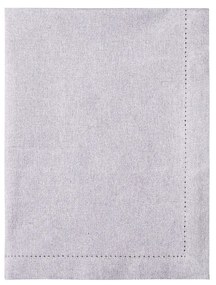 Svetlosivý bavlnený behúň na stôl 50 x 140 cm – Basic Ambiente - 596403