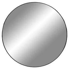 Okrúhle nástenné zrkadlo s čiernym rámom House Nordic Jersey, ø 60 cm