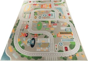 Koberec KIDS-46 Crystal Print viacfarebný obdĺžnikový | polyester Rozmer: 300x400 cm
