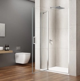Gelco Gelco, LORO sprchové dvere s pevnou časťou 1000 mm, číre sklo, GN4610