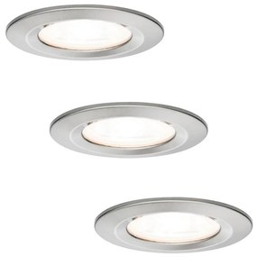 Paulmann Paulmann 93599 - SADA 3x LED GU10/7W IP44 Stmievateľné kúpeľňové svietidlo 230V W1869