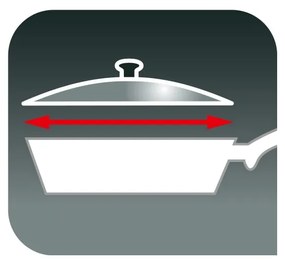 Sklenená pokrievka ø 30 cm – Tefal