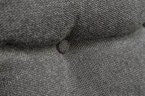 Stolička Big George antracitová otočná lakťová opierka