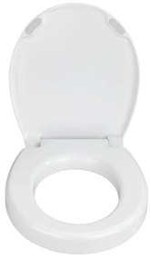 WENKO 21905100-WC sedátko SECURA 37x44 cm biela/sivá