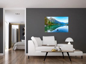 Obraz - Jazero Hintersee (90x60 cm)