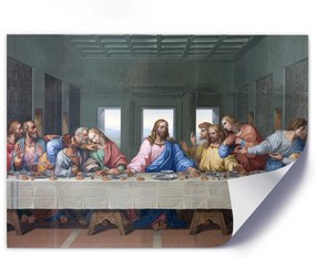 Gario Plagát Úryvok diela Posledná večera - Leonardo da Vinci, reprodukcia Farba rámu: Bez rámu, Veľkosť: 90 x 60 cm