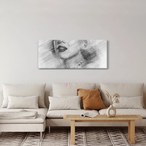 Obraz - Portrén Merilyn Monroe (120x50 cm)