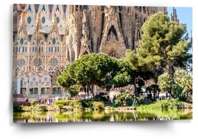 Sablio Obraz Barcelona Sagrada Familia - 60x40 cm
