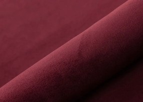 Vínové dizajnové kreslo ALPAH B VELVET