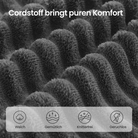 Modulárna rohová sedačka LCS184GN01 sivá