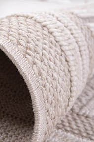 Koberec LENA E571A svetlohnedý / béžový