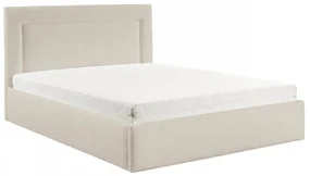 Čalúnená posteľ s úložným priestorom Enserio, Rozmer postele: 160x200, Dostupné poťahy: Coral 50