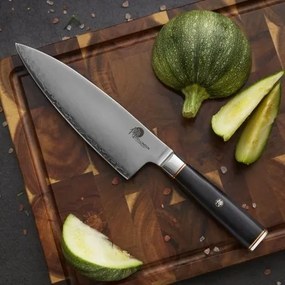 DELLINGER japonský kuchařský nůž Big Chef 190 mm Okami 3 layers AUS10