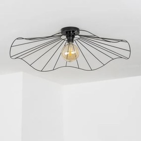 Brilagi - LED prisadený luster CERIA WIRE 1xE27/40W/230V priemer 80 cm čierna