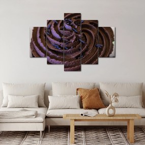 Obraz - Čokoládový Cupcake (150x105 cm)