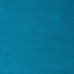 Tyrkysová zamatová pohovka 225 cm Cube – Bonami Selection