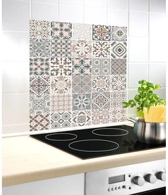 Sklenený kryt na stenu pri sporáku Wenko Splashback Tile