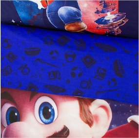 3D Bavlnené obliečky MARIO GALAXY farebné, 100% bavlna Rozmer obliečky: 70 x 80 cm | 140 x 200 cm