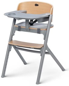 KINDERKRAFT SELECT - Detská jedálenská stolička 3v1 LIVY Premium dub