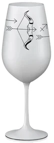 Crystalex pohár Zverokruhy Strelec biela 550 ml