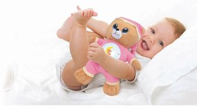 Teddies Plyšový medvedík Uspávačik 32 cm, ružová