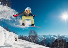 Obraz - Snowboardista (70x50 cm)