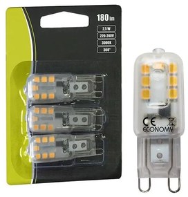 Polux SADA 3x LED Žiarovka G9/2,5W/230V 3000K 306784